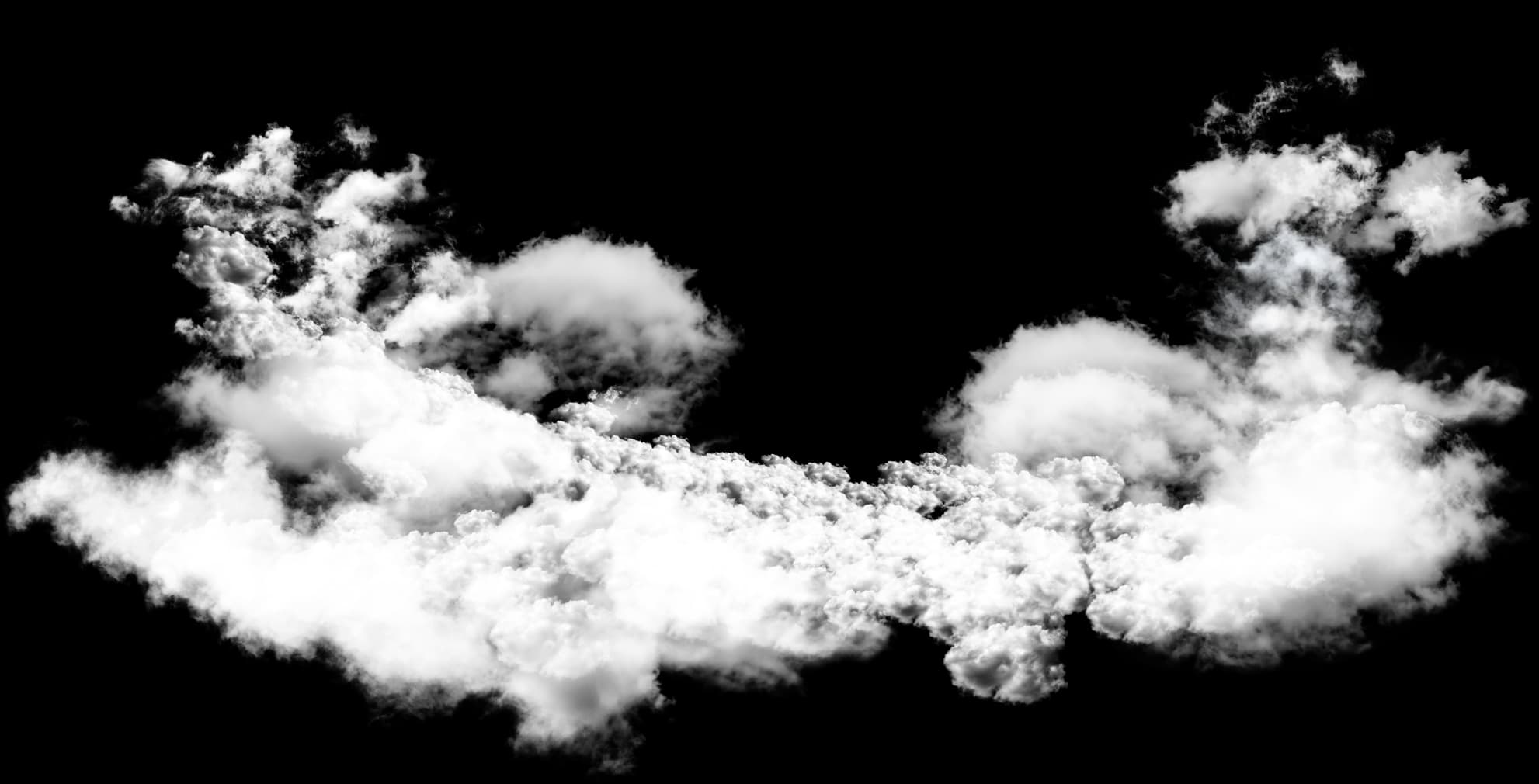 Background clouds